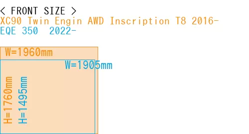 #XC90 Twin Engin AWD Inscription T8 2016- + EQE 350+ 2022-
